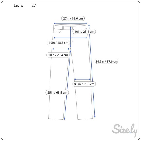 Levi's Women's Field Pant Ankle Length Denim Jeans Size 27 NWOT $198 - Picture 4 of 4